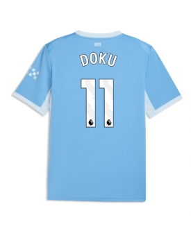 Manchester City Jeremy Doku #11 Maglia Gara Casa Repliche 2026-27 Maniche Corte Manchester City Jeremy Doku #11 Maglia Gara Casa Repliche 2026-27 Maniche Corte